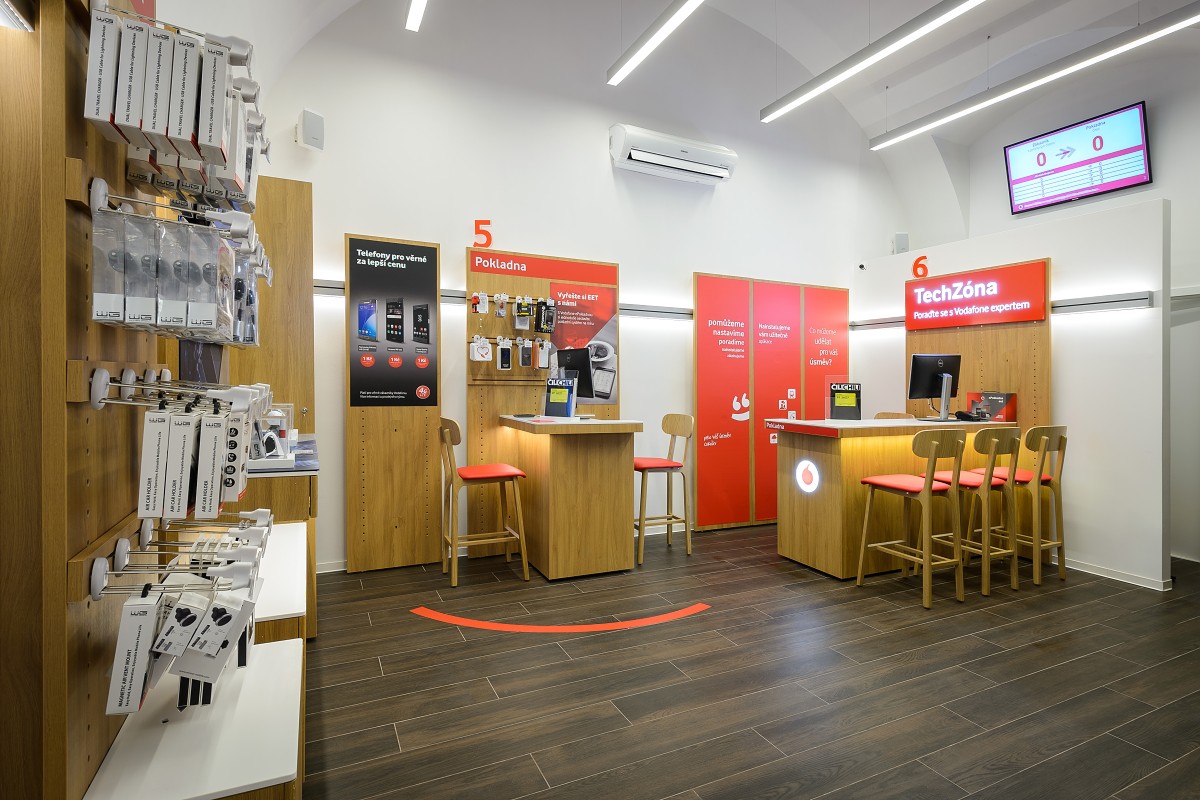 Vodafone - store opening
